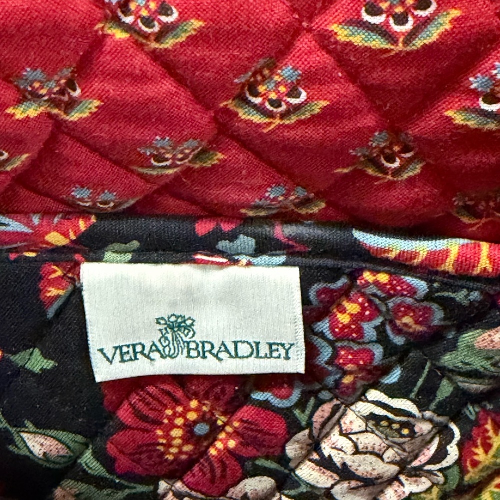 VERA BRADLEY Petite Paddy Tote Bag / Shoulder Bag in Anastasia Floral Pattern - Picture 7 of 7